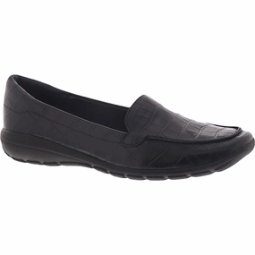 Durable Footwear Abide 8 Womens Leather Slip On Loafers