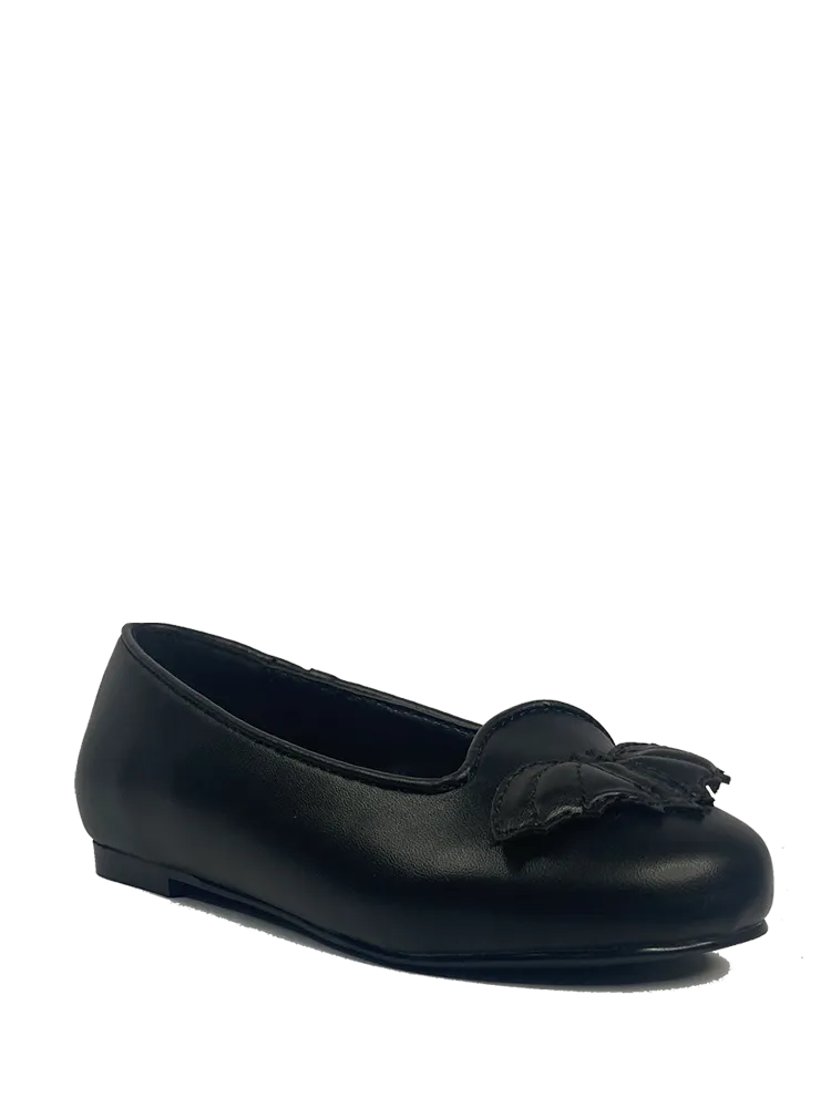 KIDS Lydia Flat Bat Black Matte art show