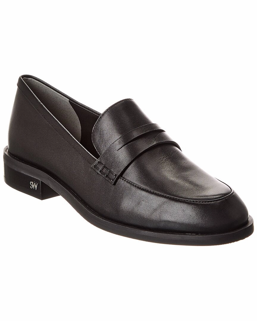 Shock Absorbing Stuart Weitzman Emi Leather Loafer