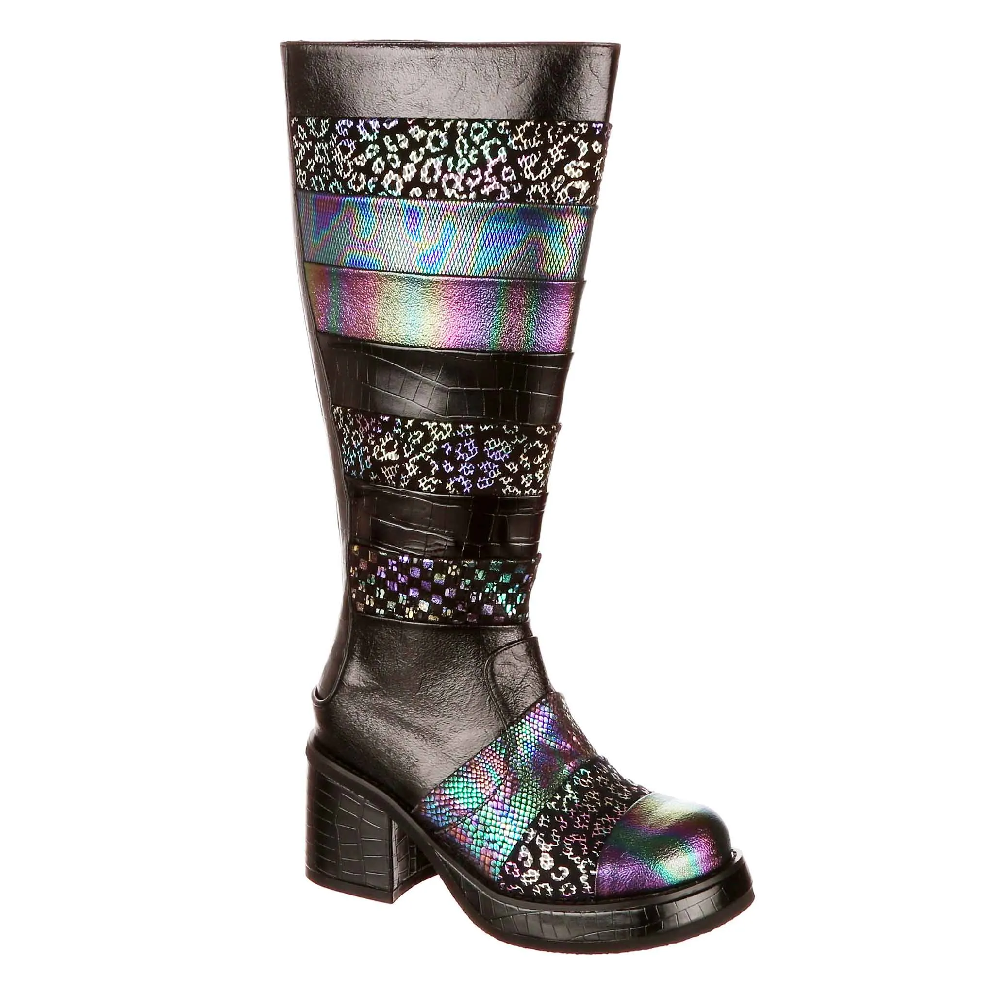 Slip-On Heels Stylish High Heels Ammonite