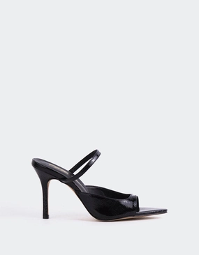 Quick Vibe Relax Slip Shoes Scilla Black Naplack