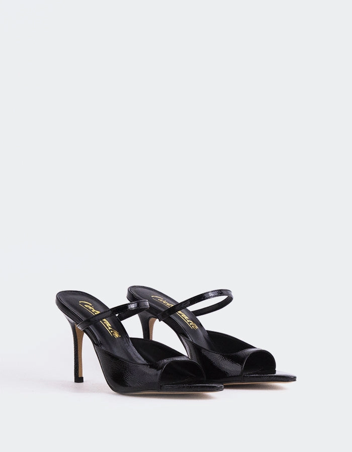 Comfort Sandal HighTop Scilla Black Naplack