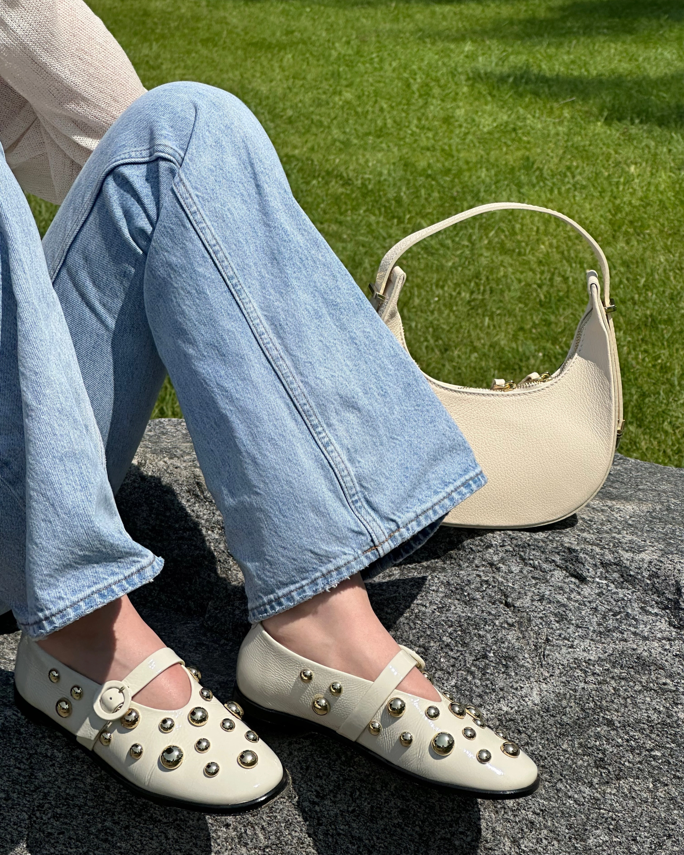 Anti Slip Aeloria Off White Naplack