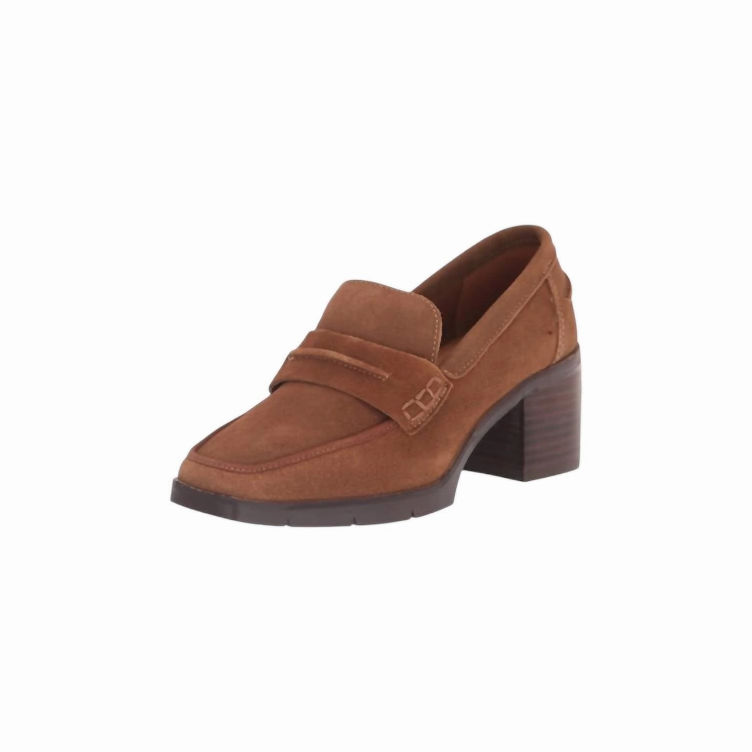 Neutral Tones Women's Anellacs Heeled Loafer In Cognac