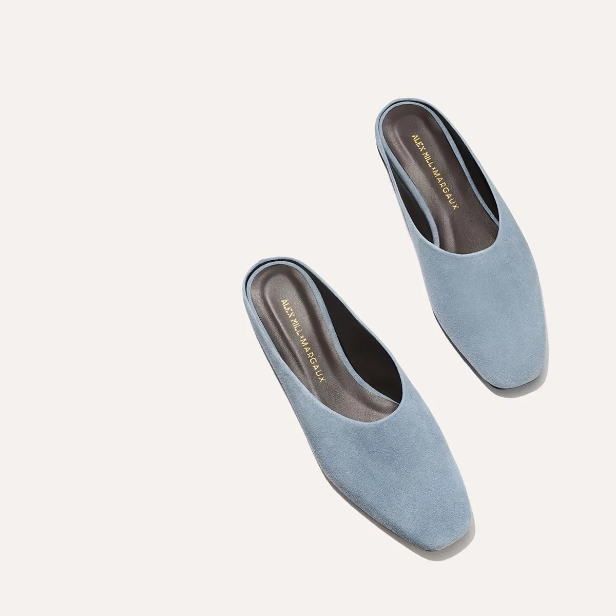 Star Night Sea Glow Alex Mill x Margaux: The Clara - Slate Blue Suede