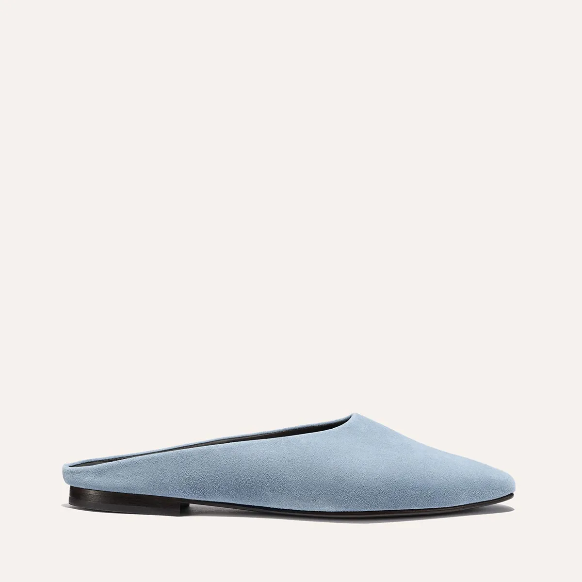 Alex Mill x Margaux: The Clara - Slate Blue Suede Show Style Harbor Glow