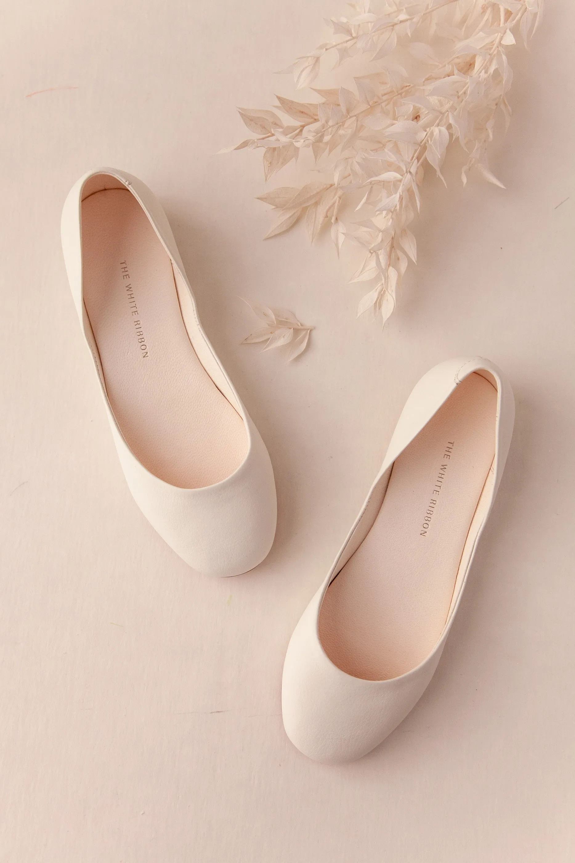 MILA BALLET FLATS ?C Light Ivory Kind Walk Comfortable fit
