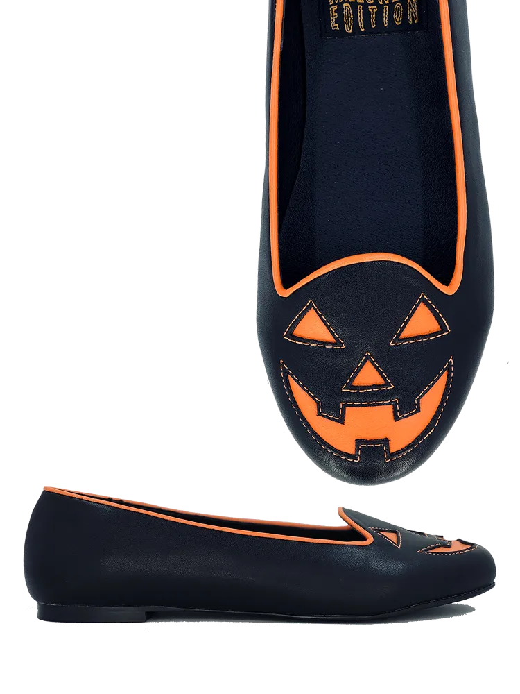 LYDIA JACKOLANTERN MATTE - BLACK/ORANGE Flexible Step