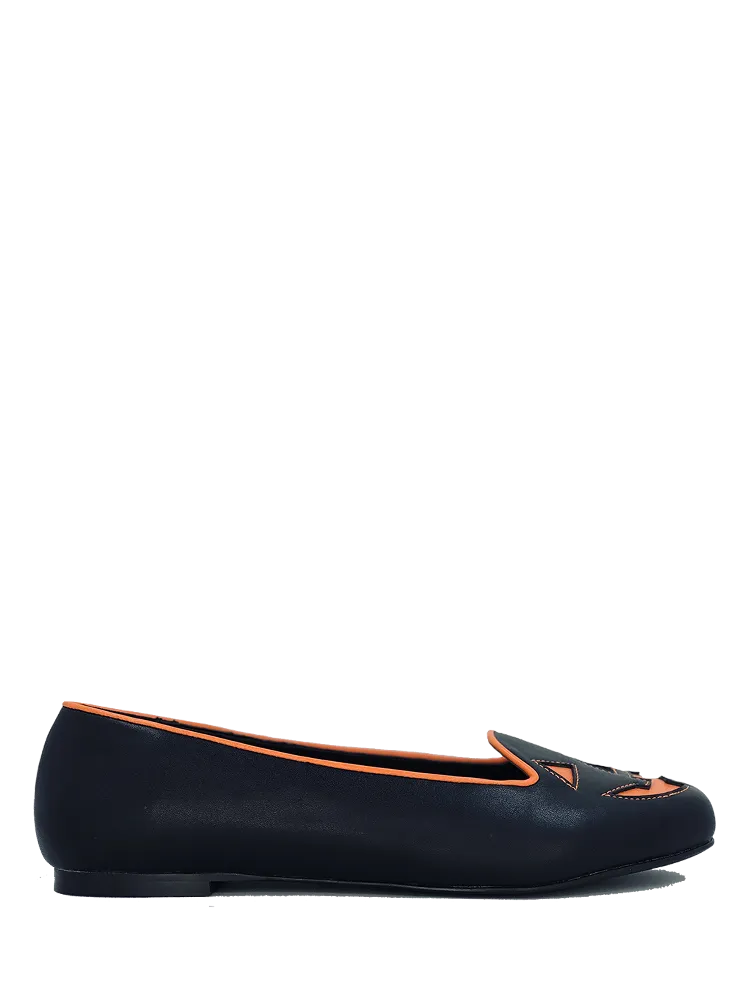 LYDIA JACKOLANTERN MATTE - BLACK/ORANGE Soft Touch