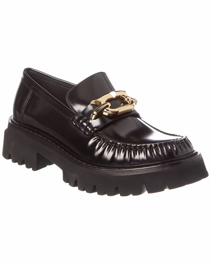 Steady Wear Ferragamo Ingrid Leather Loafer