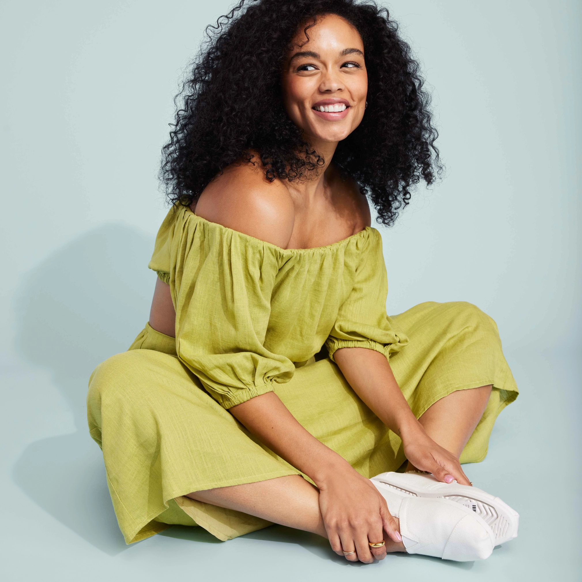 Classic Office Footwear Alpargata Fringed White Canvas