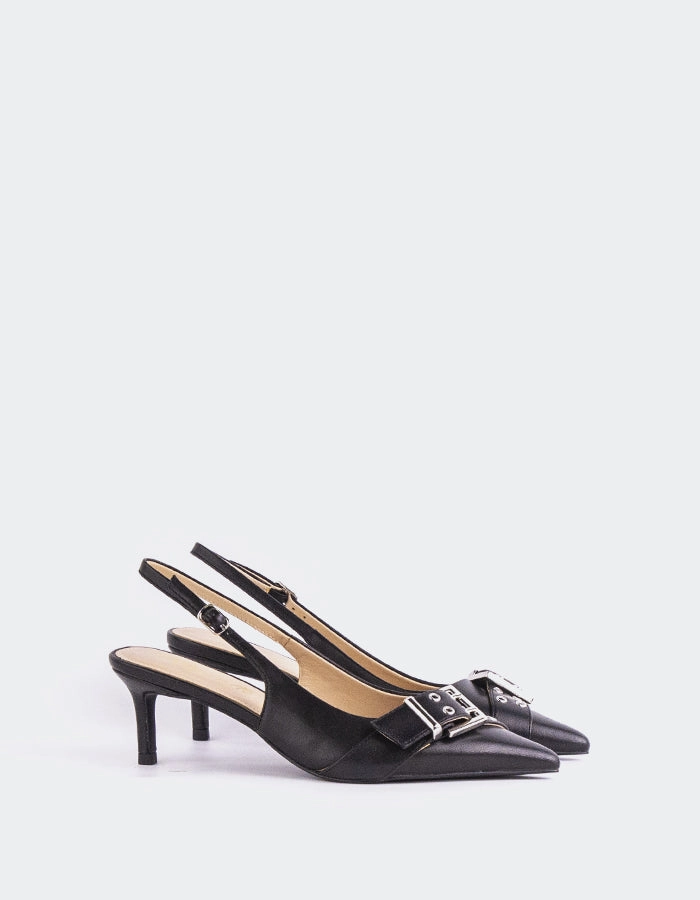 Alphen Black Leather Shock Resistant