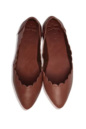 Light Step Shoes Wind Guard Valentina Leather Ballet Flats