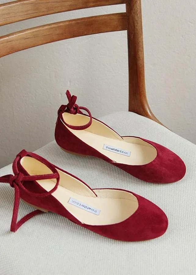 Durable Craftsmanship Fragrance Walk AVIA BALLET FLATS ?C CHERRY RED
