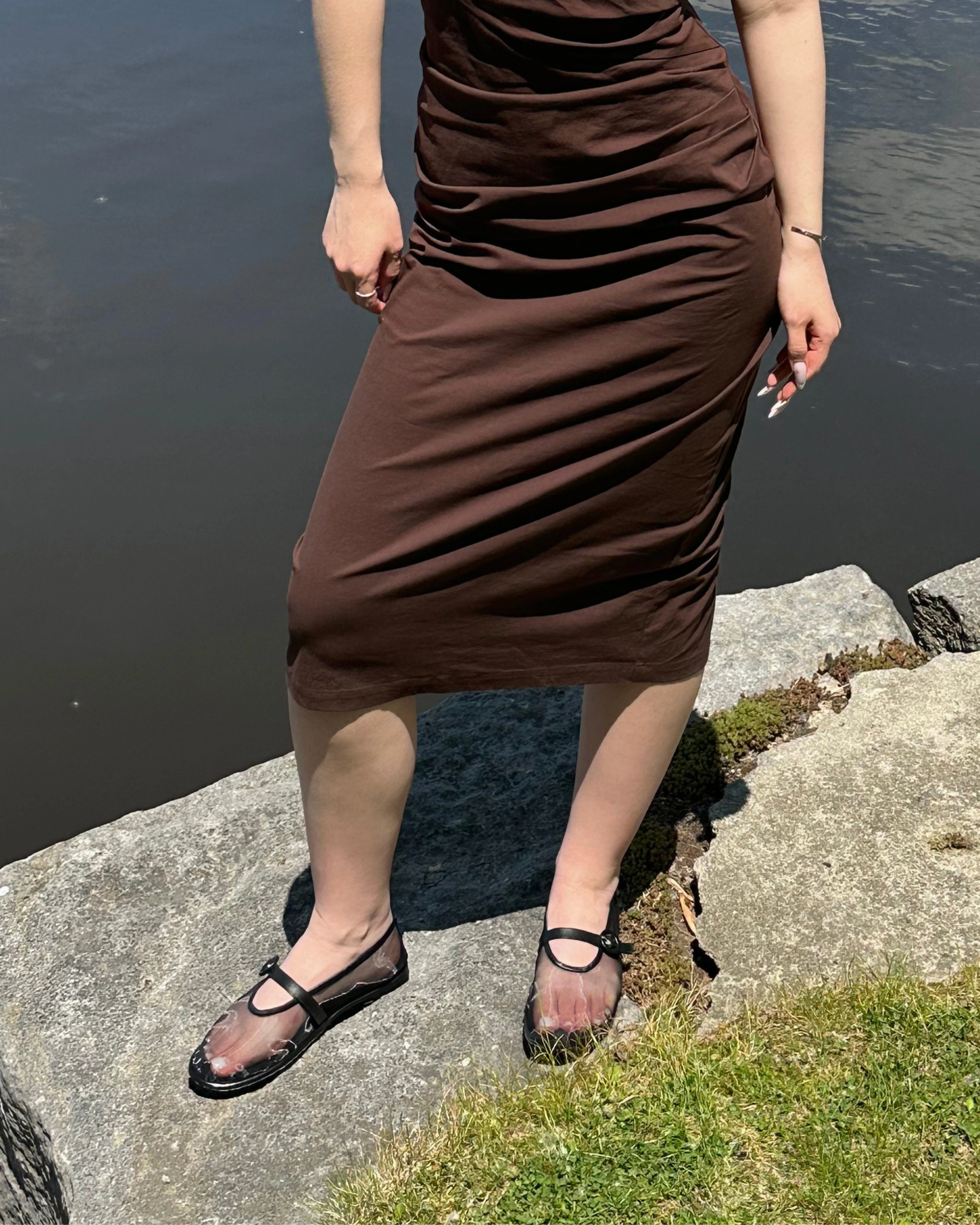 ValueforMoney Small Pockets Glint Black Mesh