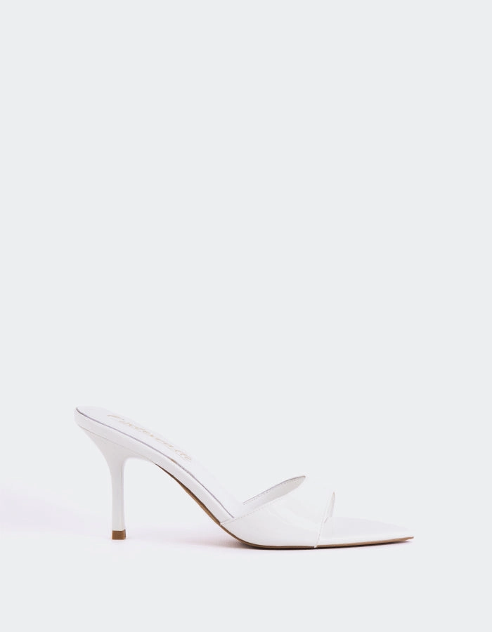 Instant Wear Footwear Hedel Off White Patent
