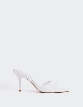Instant Wear Footwear Hedel Off White Patent