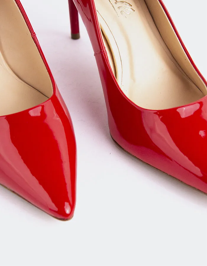 Zinnia Red Patent Street Ready