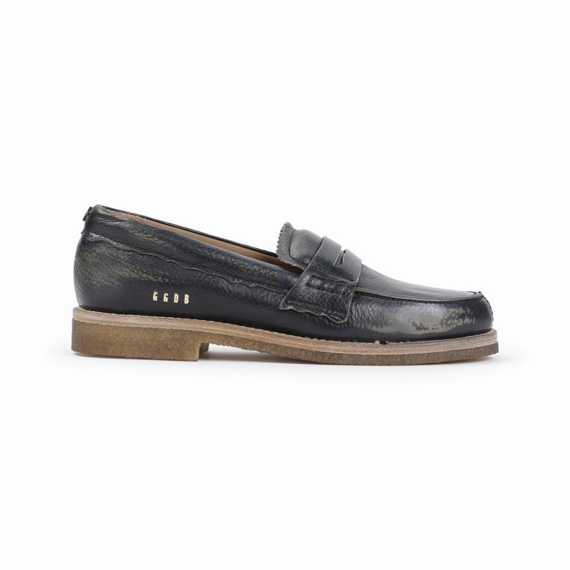 Jerry Black Cow Leather Loafers Wardrobe Basic