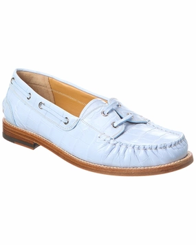 Urban Dash Bally Rimion Croc-Embossed Leather Loafer