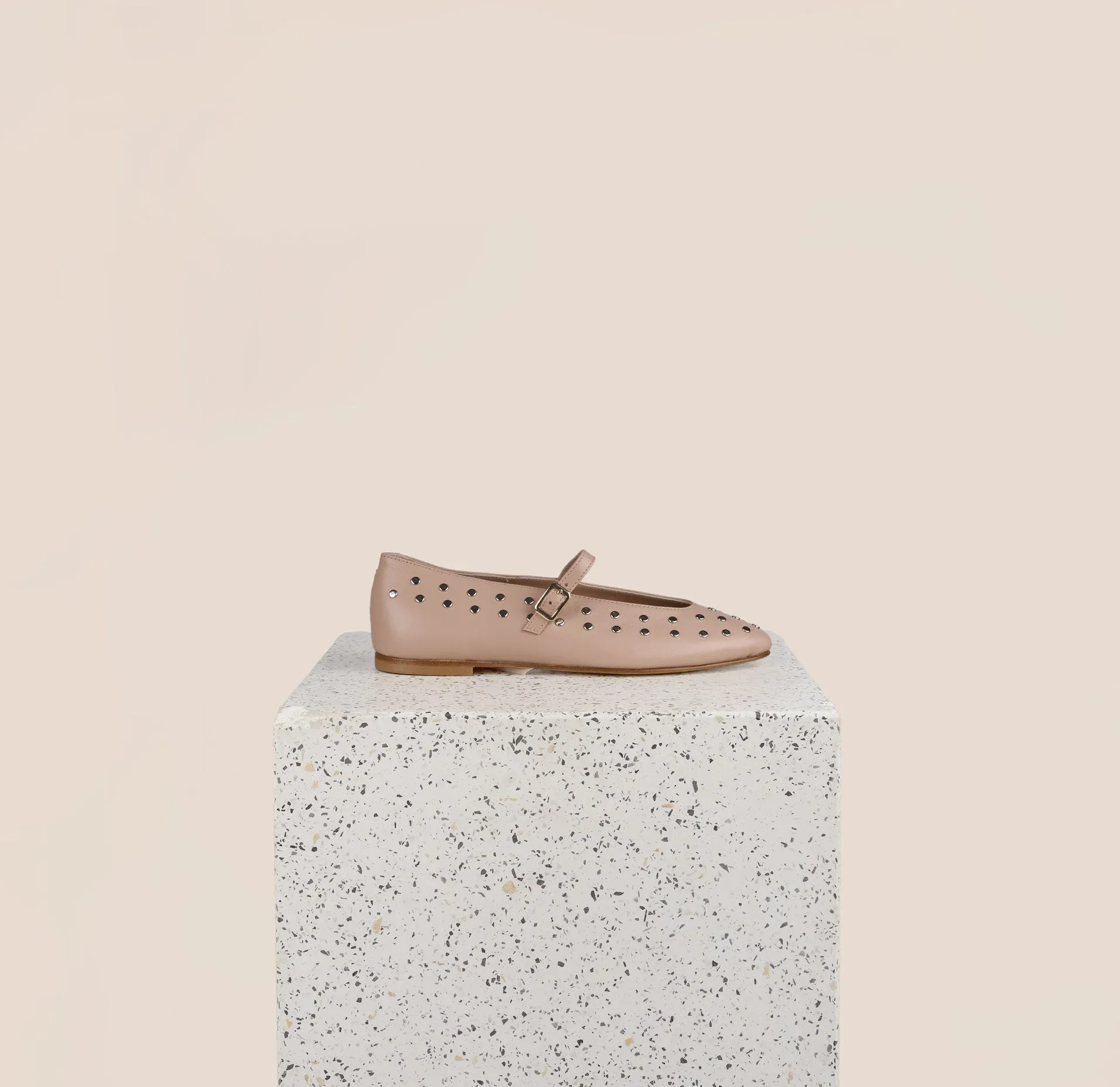 Bari Studs - Beige Nude Date wear Everyday Luxury Shoes