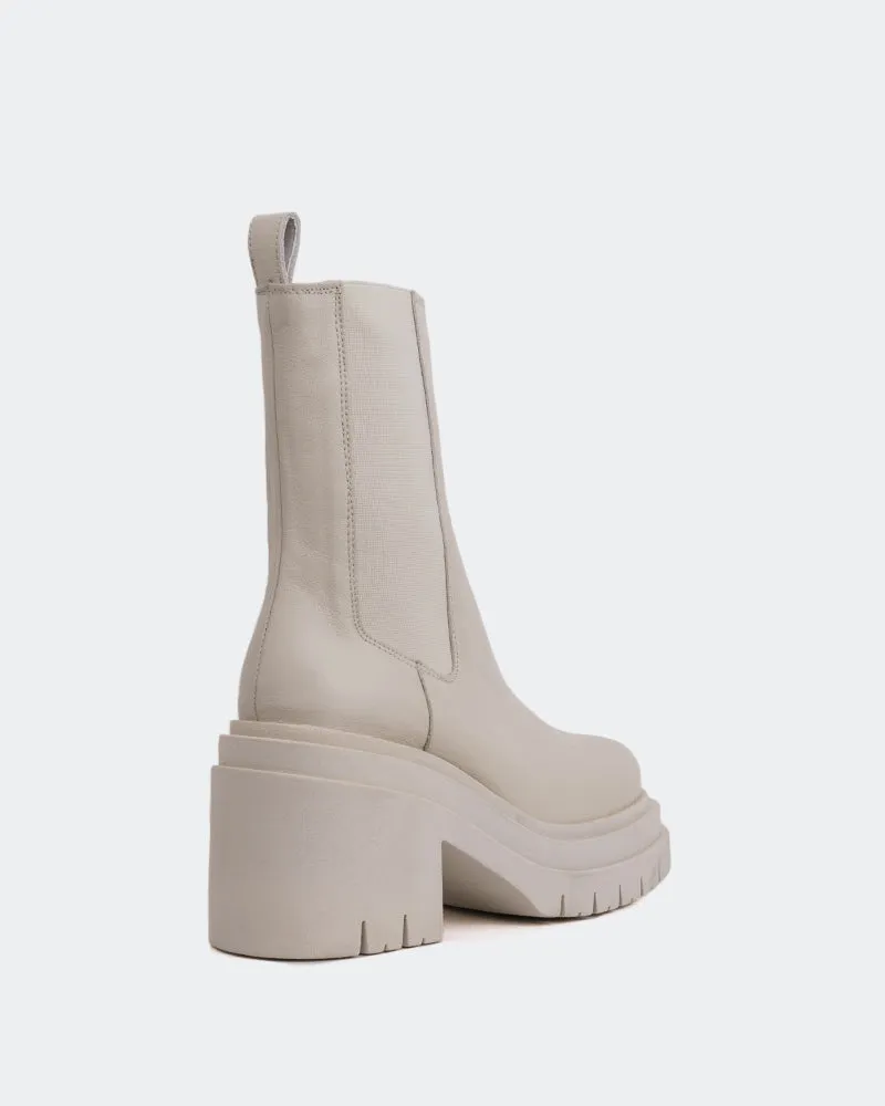 Winter Ready Boot Bastille Off White Leather