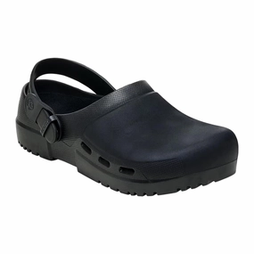 Birkenstock Birki Air 2.0 Jet Black  1025978 Women's Open Plaza Tailored Edge