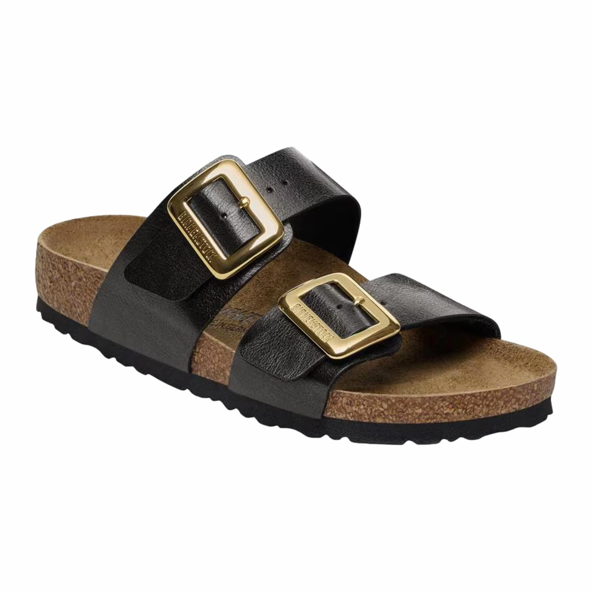 Birkenstock Sydney Cushion Buckle Graceful Licorice  1029457 Women's Fresh Flow Sole Firm