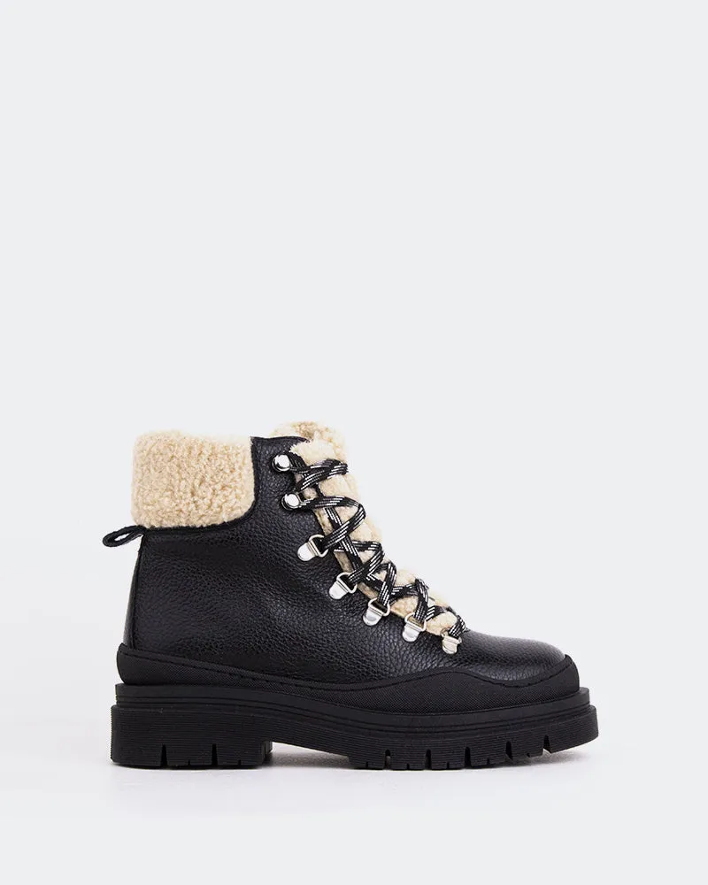 Functional Boots Minimal Edge Blues Black Leather