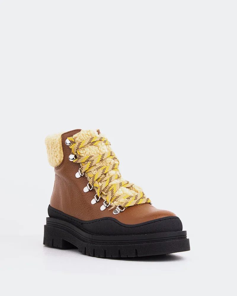 Blues Cognac Leather Winter Footwear