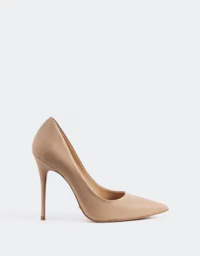 Special Occasion Heels Comfortable Footbed Teeva Nude Leather
