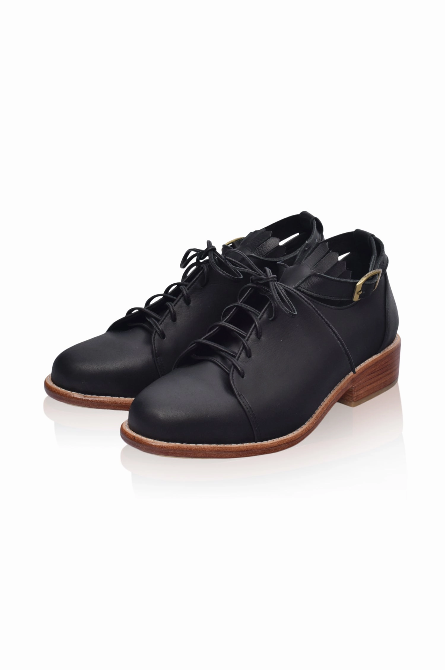 Winter Oxfords Boston Leather Oxfords
