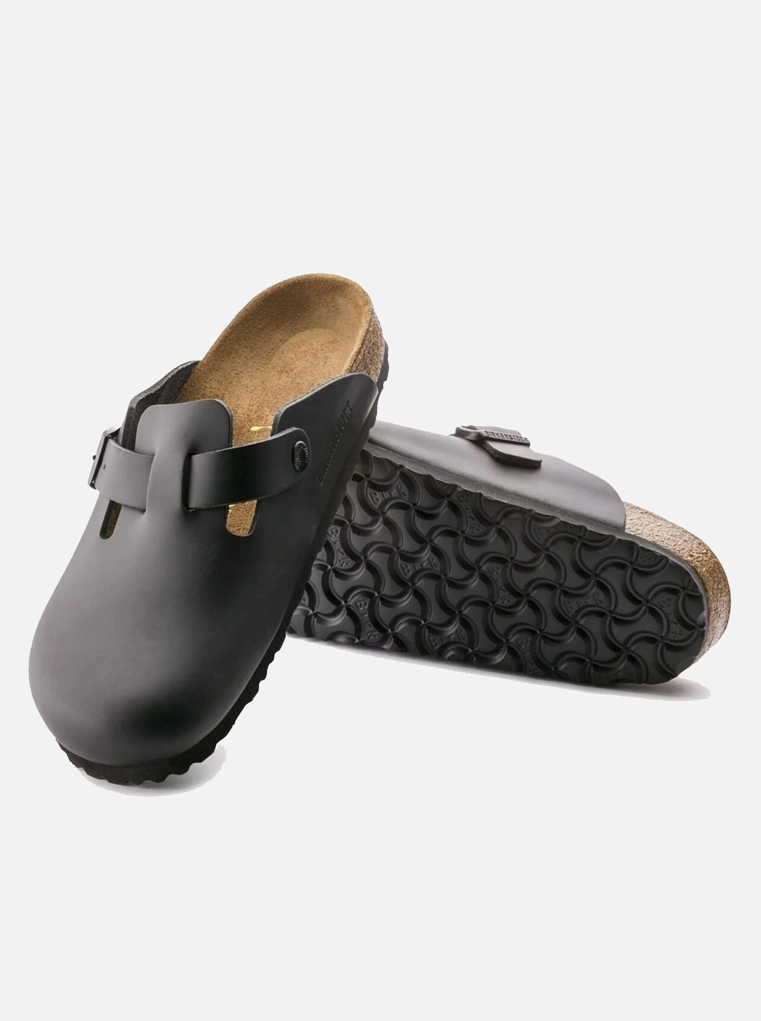 Wedges Boston Natural Leather Unisex