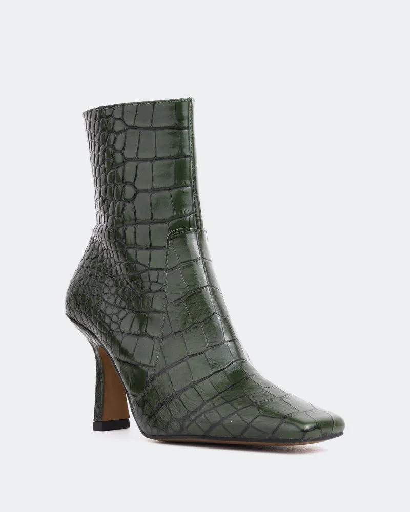 Bourget Green Croco Functional Boots