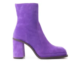 Bowen Purple Suede Chic And Comfy