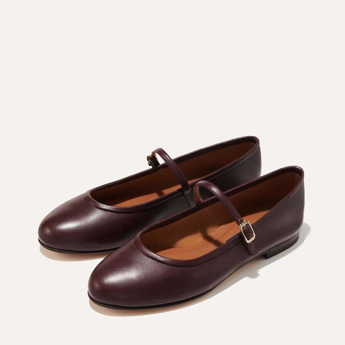 All-around cushioning The Demi Jane - Burgundy Nappa