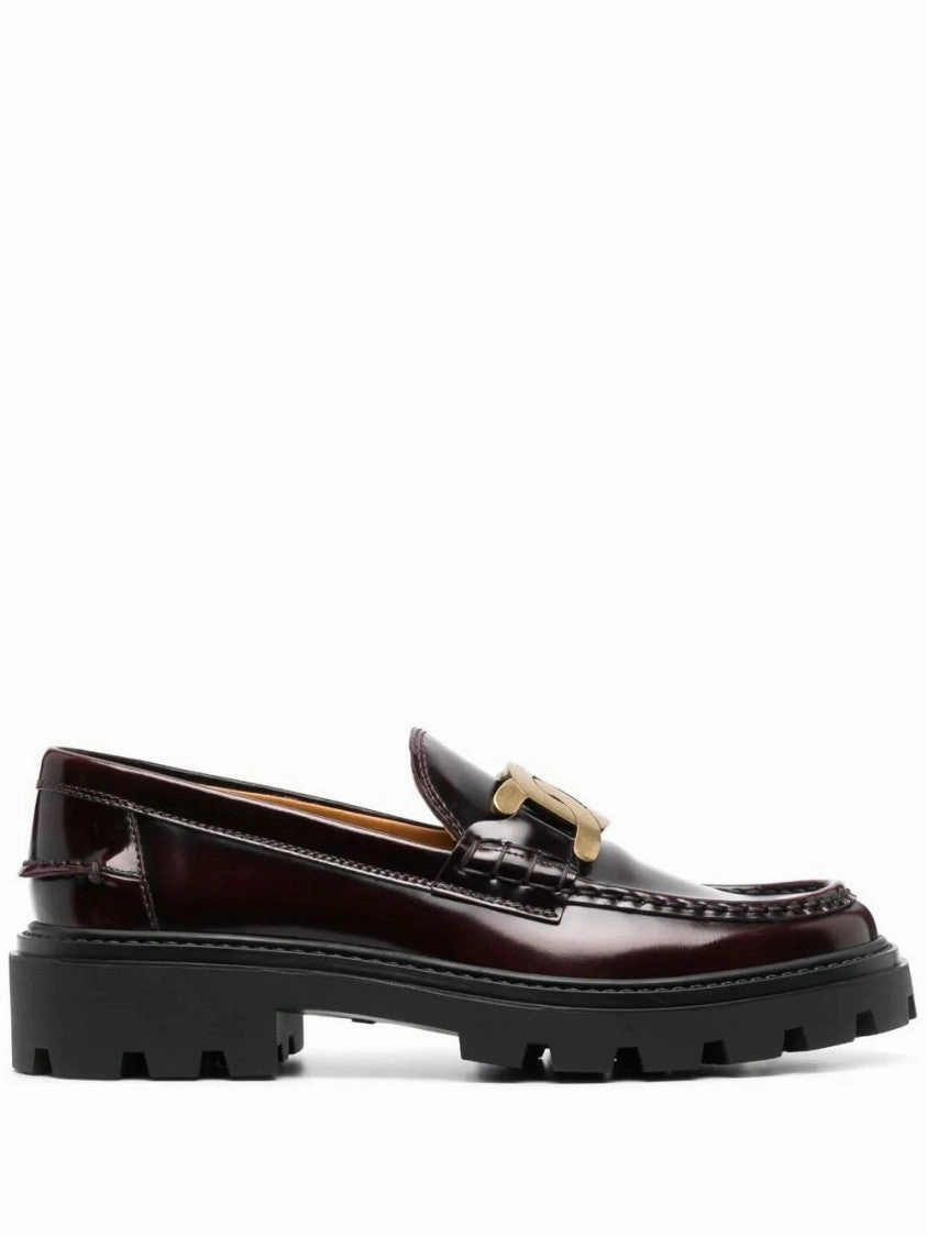 River Path Brown Leather Loafers