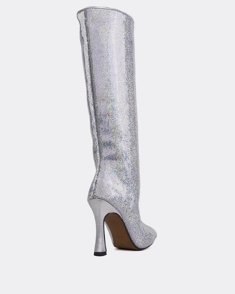 Zuri Silver Sequins Traction Line