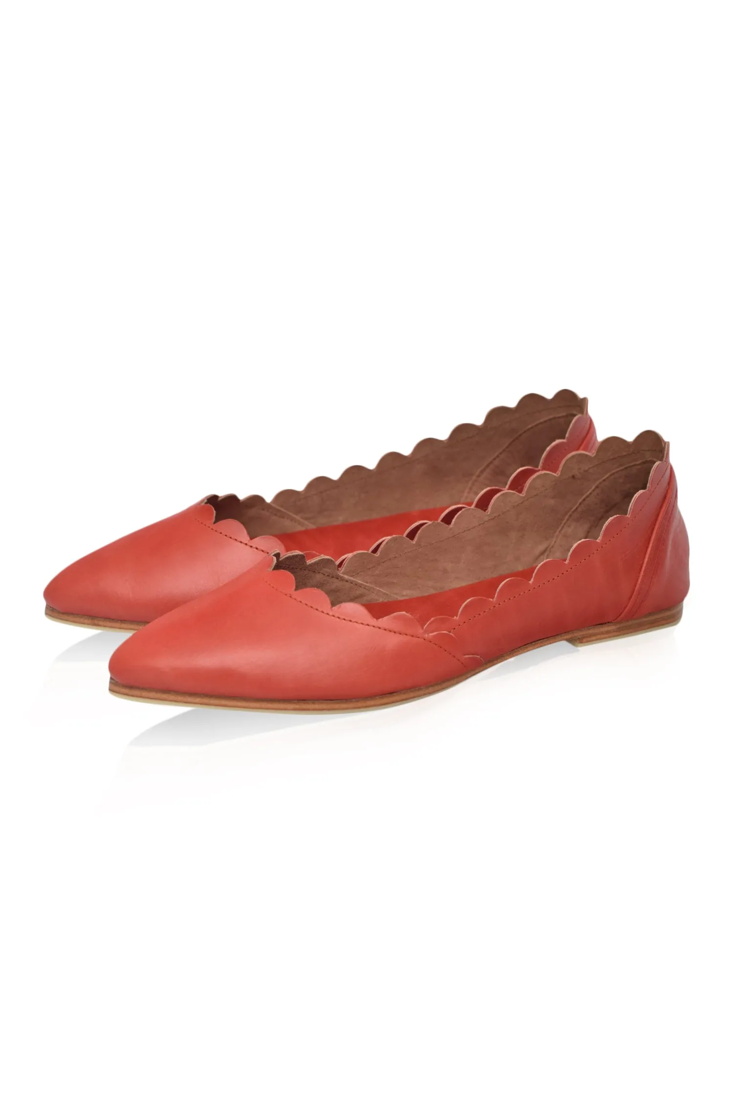 Beach Glow Urban Soft Valentina Leather Ballet Flats