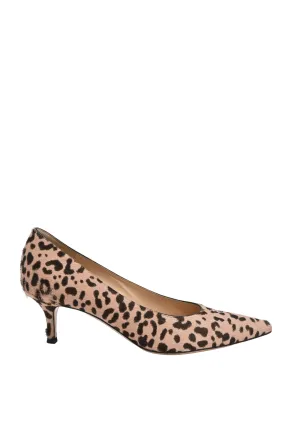 [WS6845] Gianvito Rossi | Low Heel Pump Floral Stilettos Stable