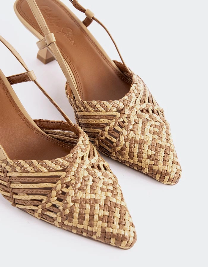 Cheng Tan Leather Multi Directional