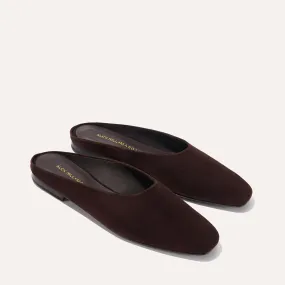 City Cool Alex Mill x Margaux: The Clara - Espresso Suede