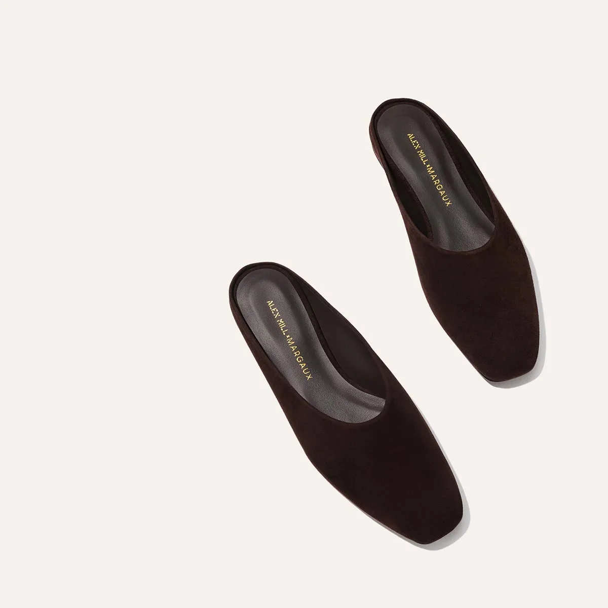 Alex Mill x Margaux: The Clara - Espresso Suede Easy-to-Wear Shoes