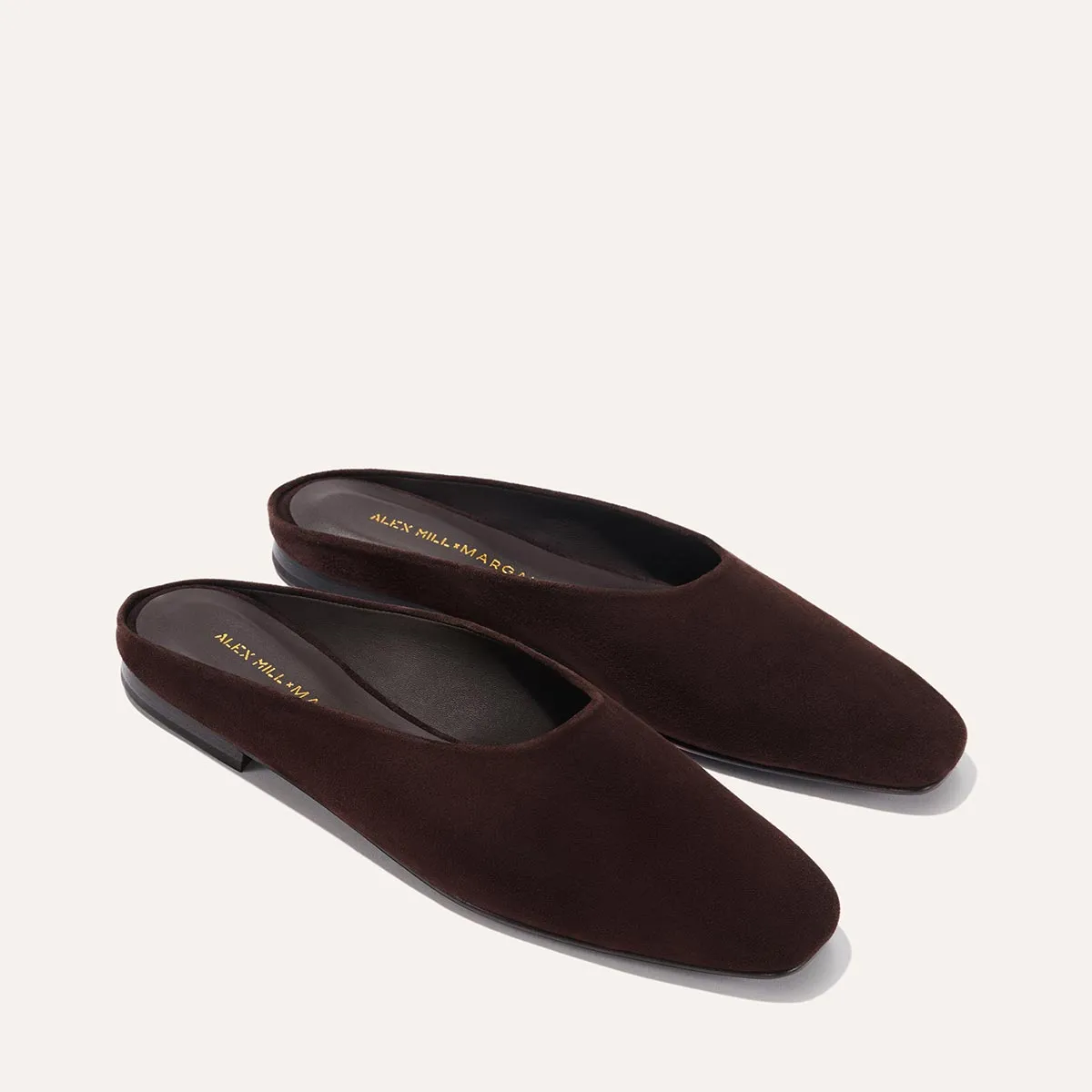 City Cool Alex Mill x Margaux: The Clara - Espresso Suede
