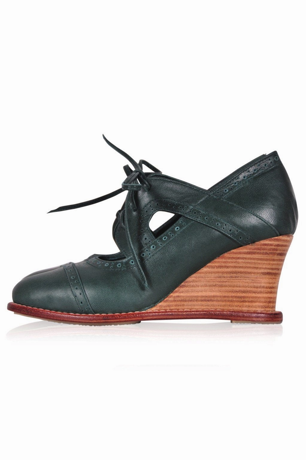 Stockholm Oxford Wedges Efficient Look