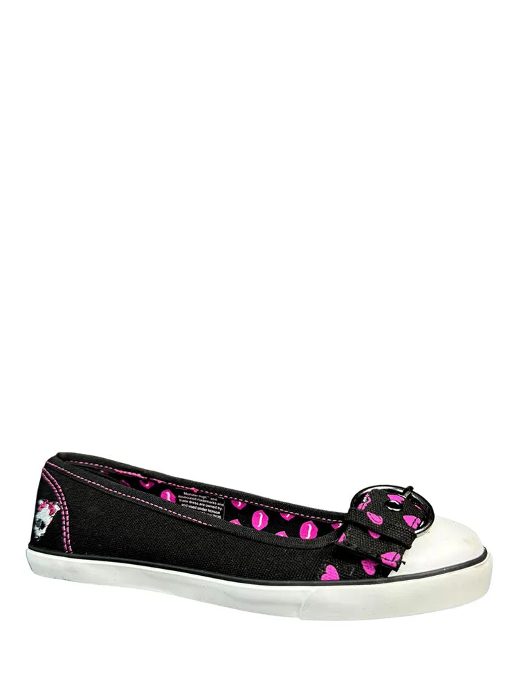 Comfortable Casual Shoes Stream Walk CHLOE DRACULAURA - BLACK/HOT PINK
