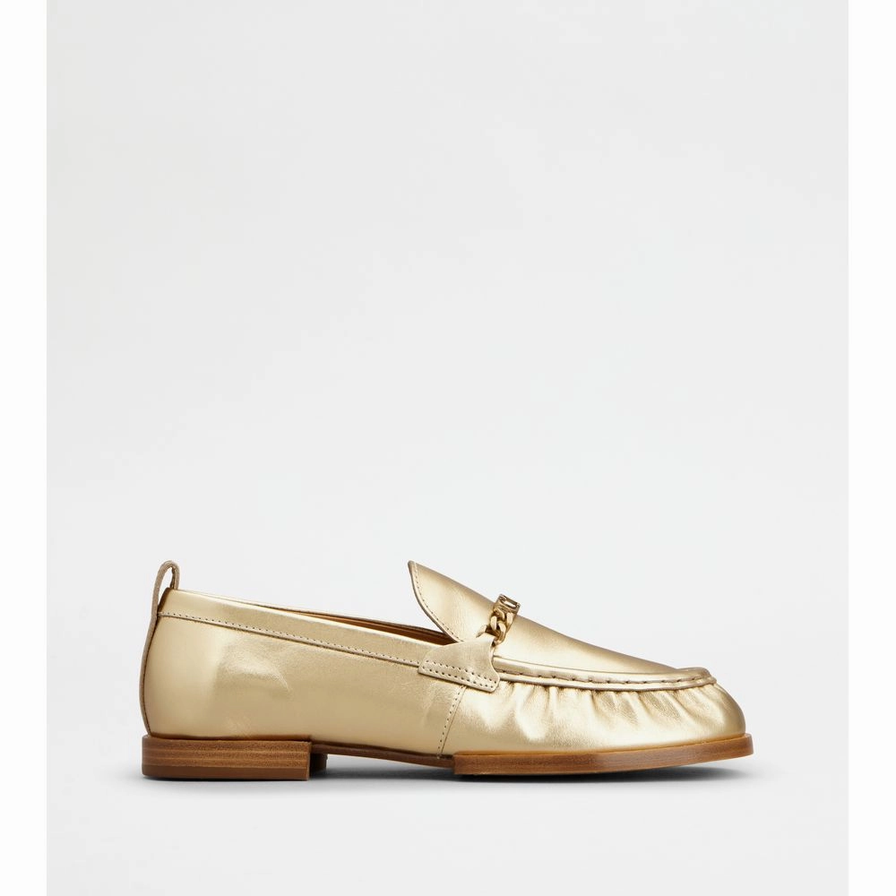 Loafers in Leather Easy Slip-ons premium quality shoes