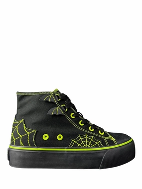 Non Slip Lacing HXC - BLACK/GREEN