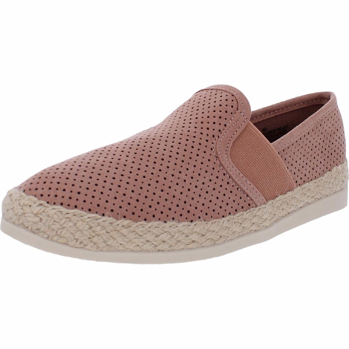 Function First Orthopedic Design Elene Womens Faux Suede Padded Insole Loafers