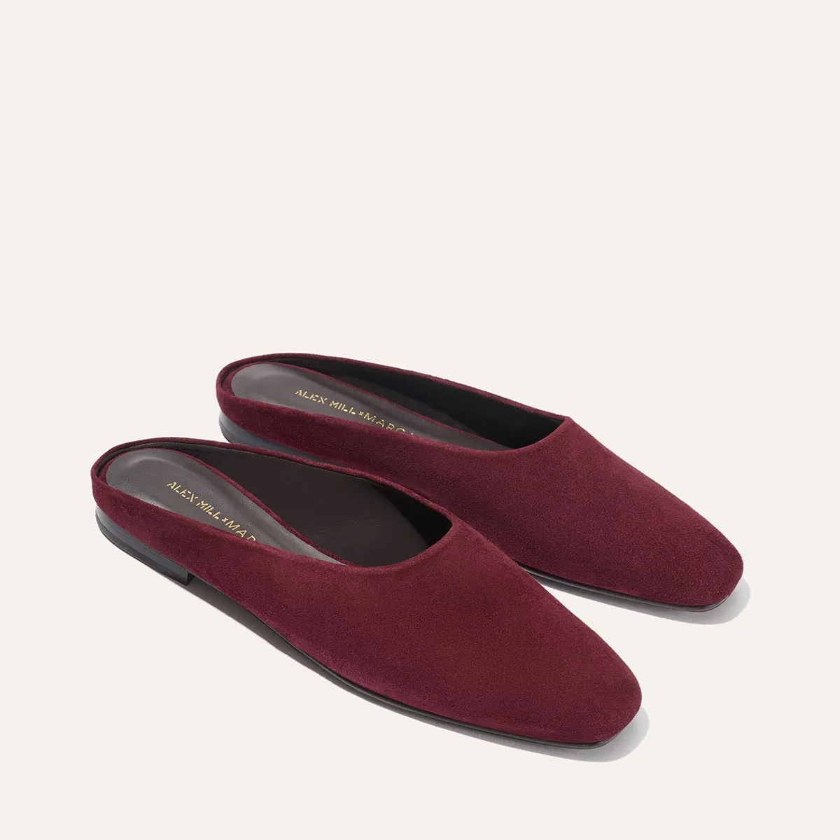 Moon Camp Alex Mill x Margaux: The Clara - Burgundy Suede